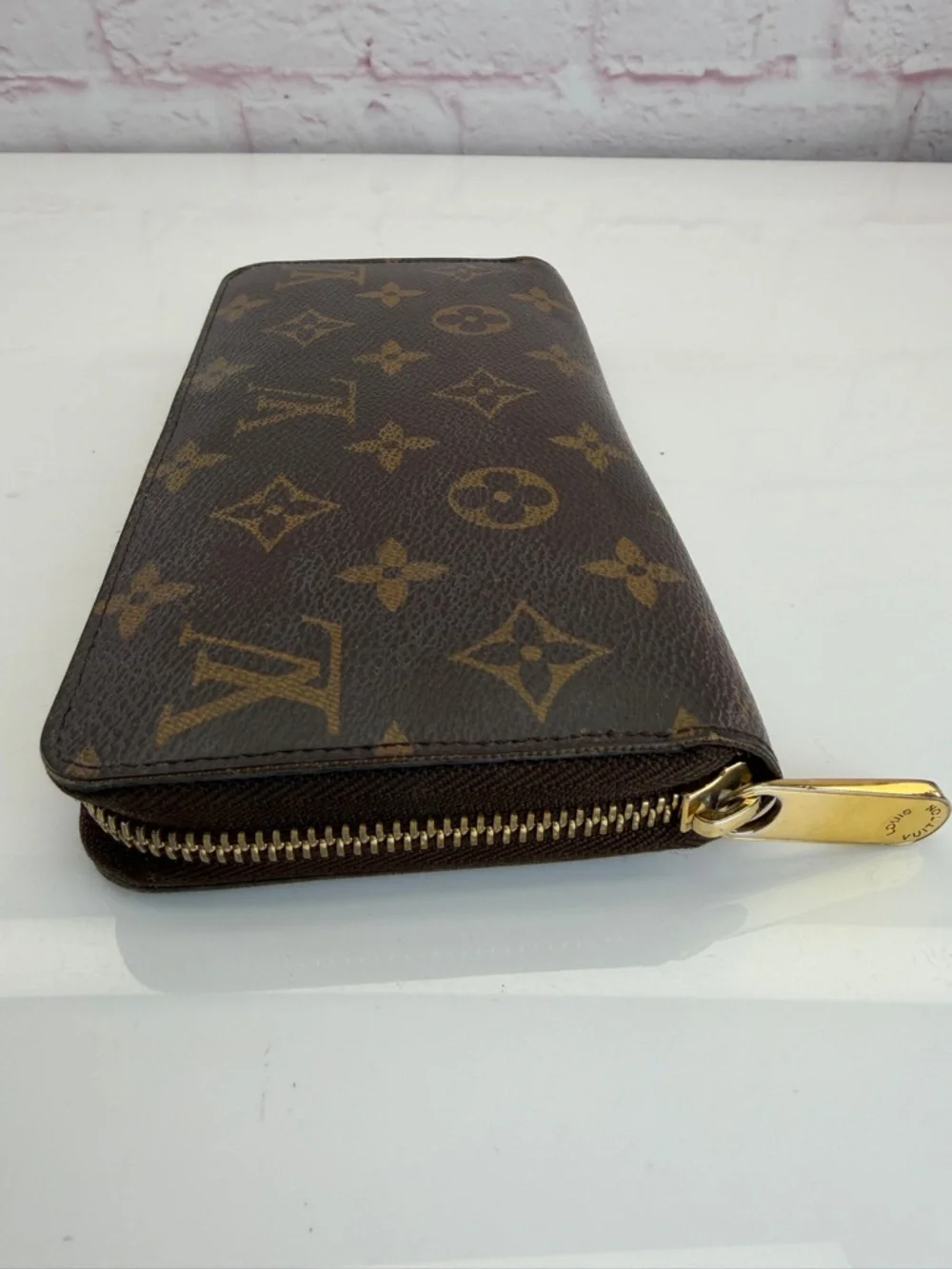 Louis Vuitton Monogram Canvas Full Zip Wallet